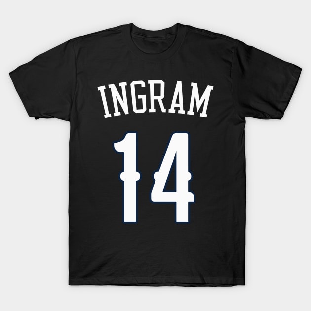 Brandon Ingram Pelicans T-Shirt by telutiga